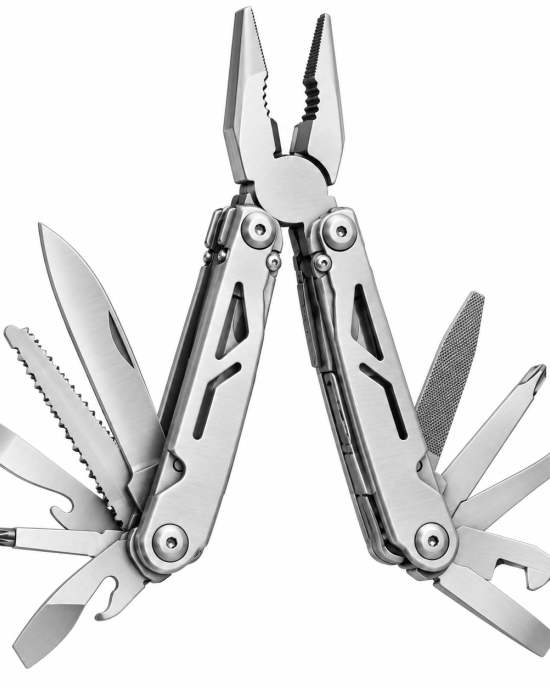 Steel Stainless Outdoor Multi Tool Charm