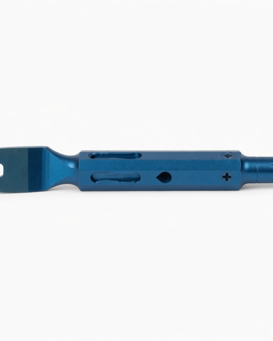 Tools Outdoor Titanium Crowbar Screwdriver Blue