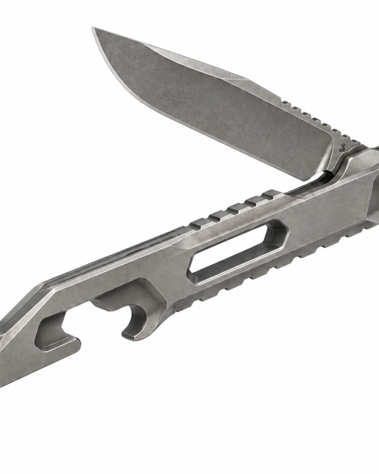 Titanium Crowbar Knife Outdoor Multi Tools