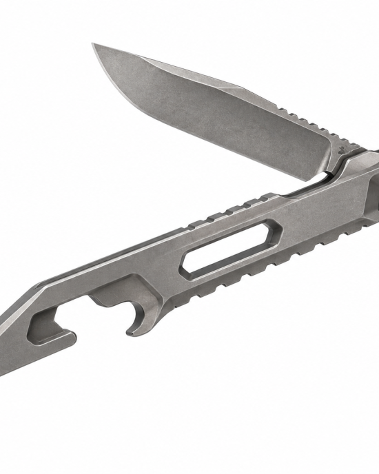 Titanium Crowbar Knife Outdoor Multi Tools