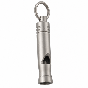 Titanium Whistle Charm Tool Survival Outdoor