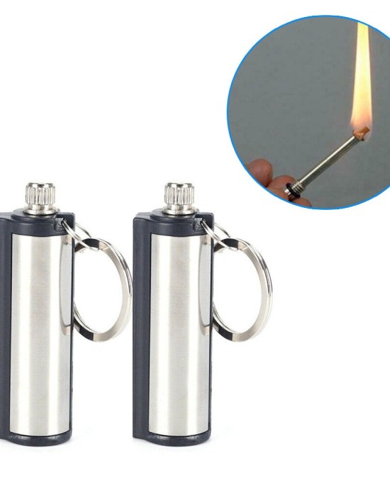 2x Lighter Emergency Tool Survival Outdoor Waterproof